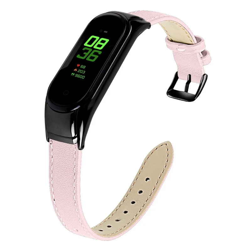Sehr Haltbar Xiaomi Smart Band 8 Echtes Leder Armband