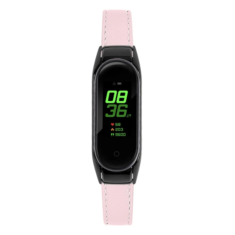 Sehr Haltbar Xiaomi Smart Band 8 Echtes Leder Armband