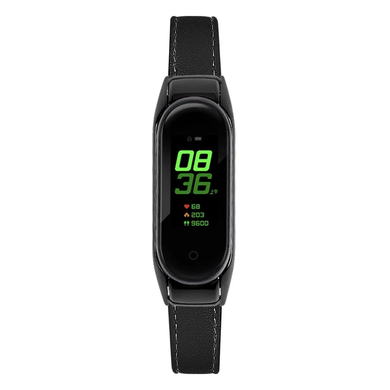 Sehr Haltbar Xiaomi Smart Band 8 Echtes Leder Armband