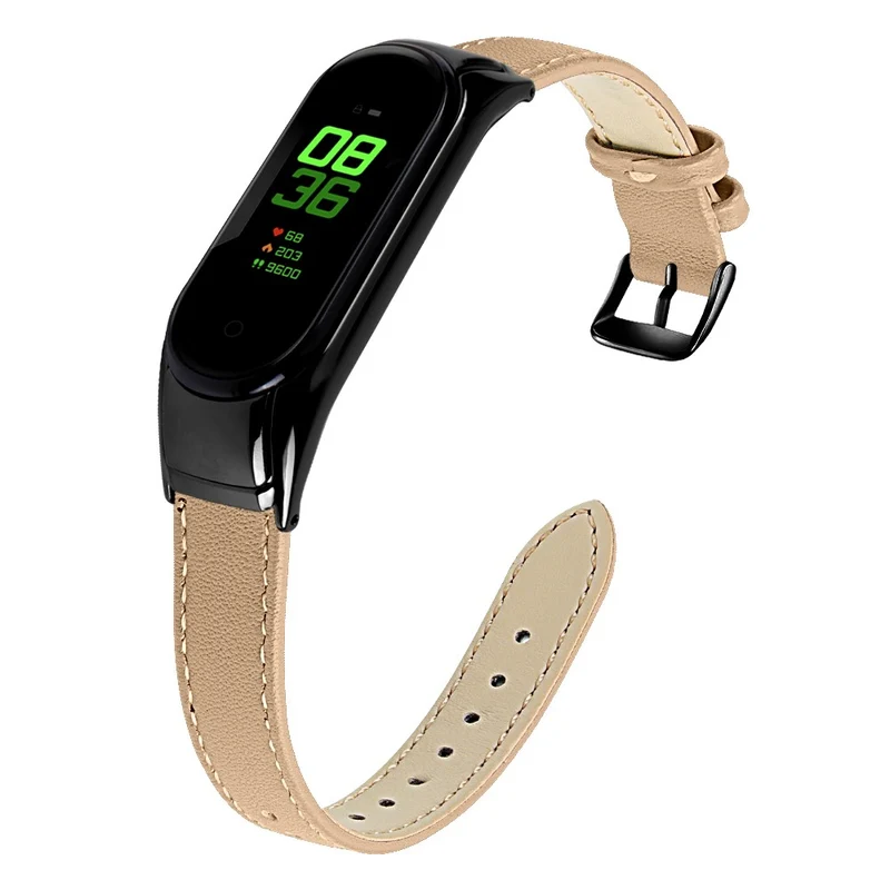 Sehr Haltbar Xiaomi Smart Band 8 Echtes Leder Armband