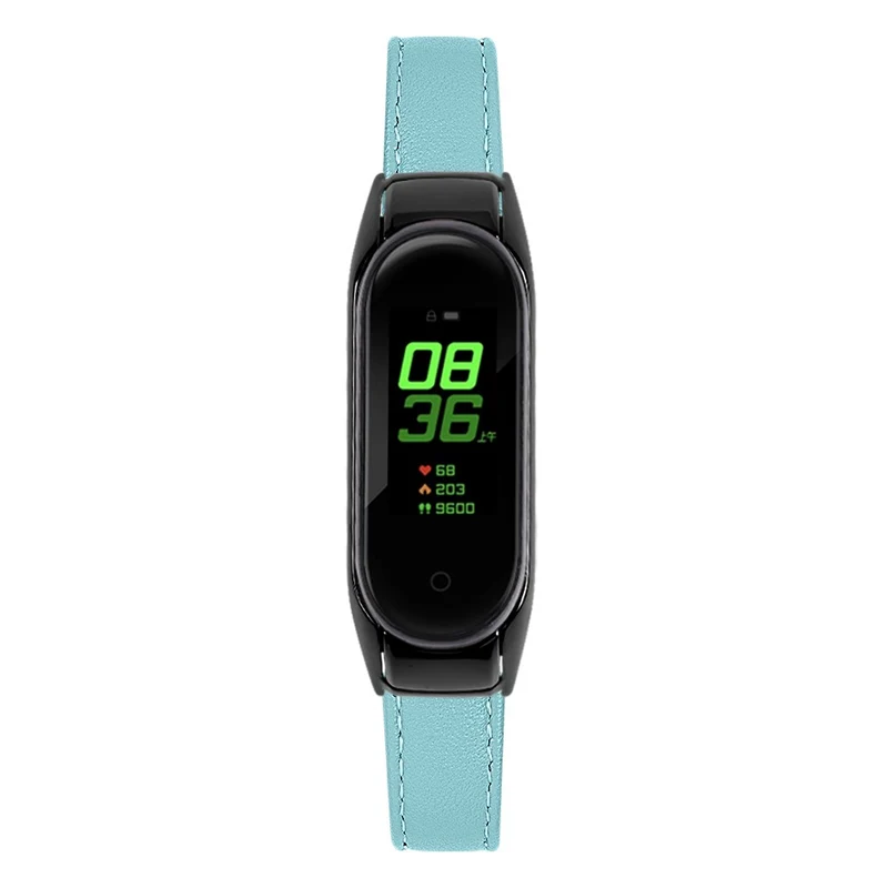 Sehr Haltbar Xiaomi Smart Band 8 Echtes Leder Armband