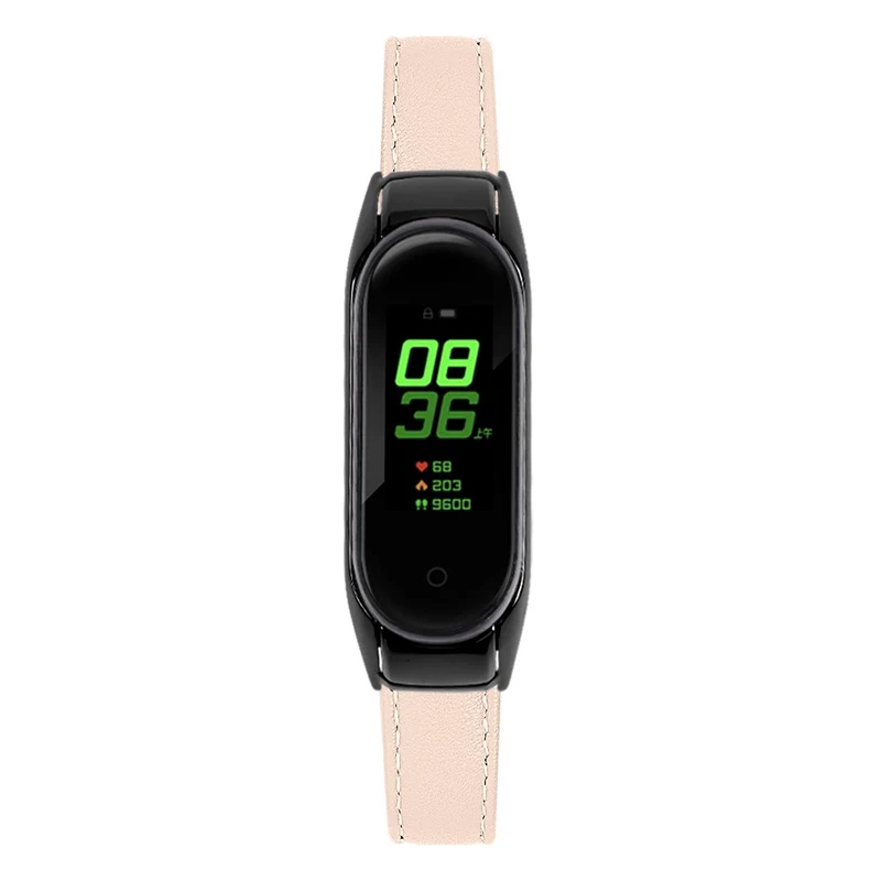 Sehr Haltbar Xiaomi Smart Band 8 Echtes Leder Armband