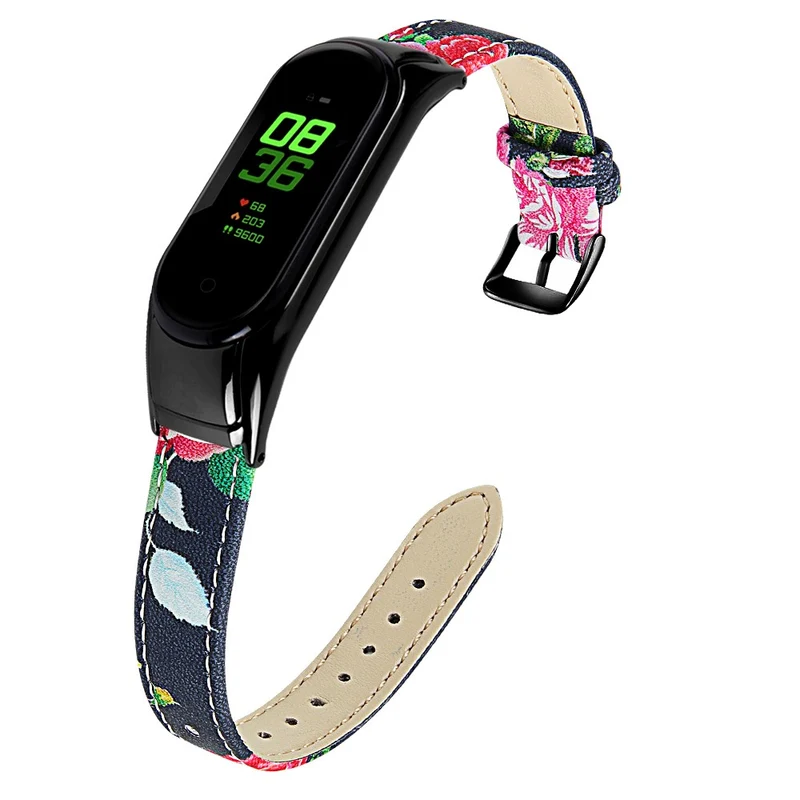 Sehr Haltbar Xiaomi Smart Band 8 Echtes Leder Armband
