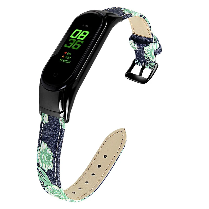 Sehr Haltbar Xiaomi Smart Band 8 Echtes Leder Armband