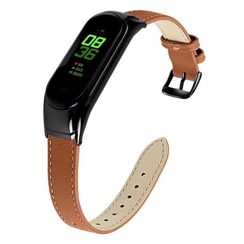 Sehr Haltbar Xiaomi Smart Band 8 Echtes Leder Armband