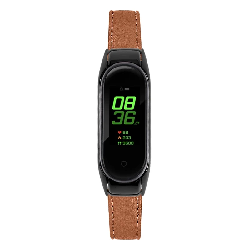 Sehr Haltbar Xiaomi Smart Band 8 Echtes Leder Armband