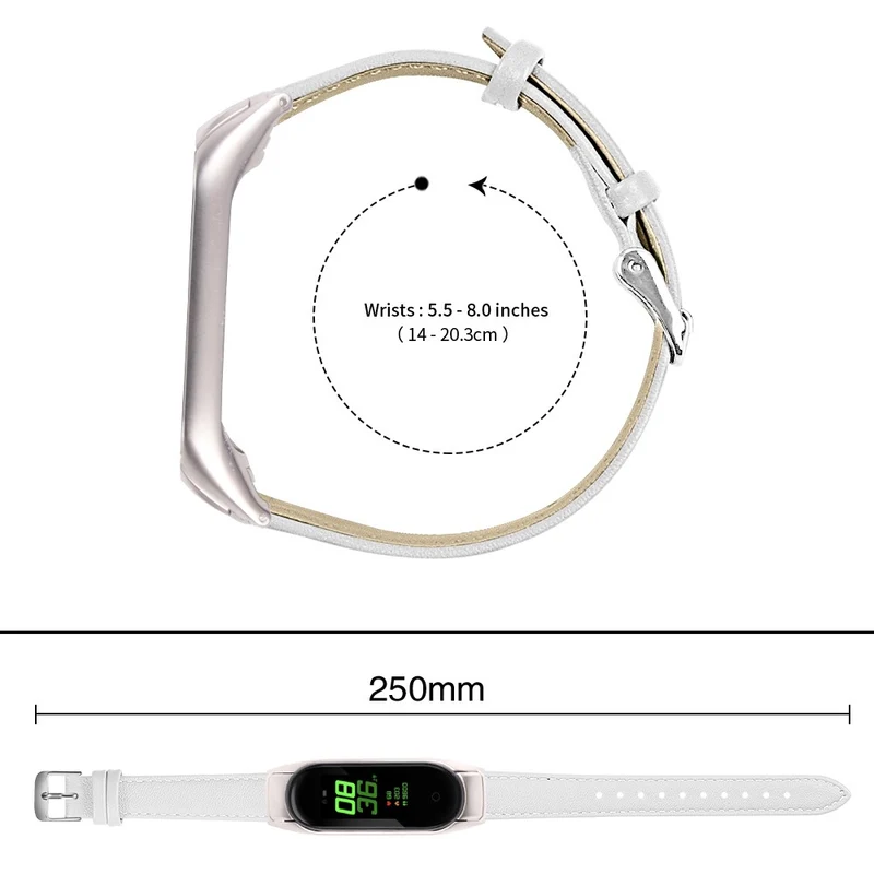 Sehr Robust Xiaomi Smart Band 8 Echtes Leder Armband