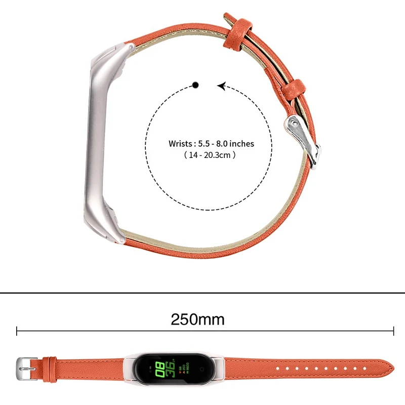 Sehr Robust Xiaomi Smart Band 8 Echtes Leder Armband