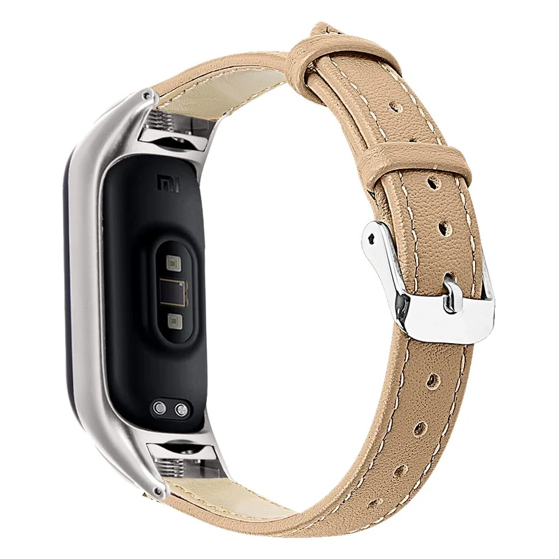 Sehr Robust Xiaomi Smart Band 8 Echtes Leder Armband