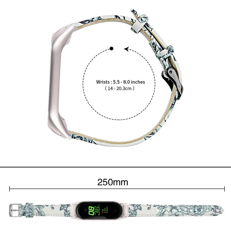 Sehr Robust Xiaomi Smart Band 8 Echtes Leder Armband