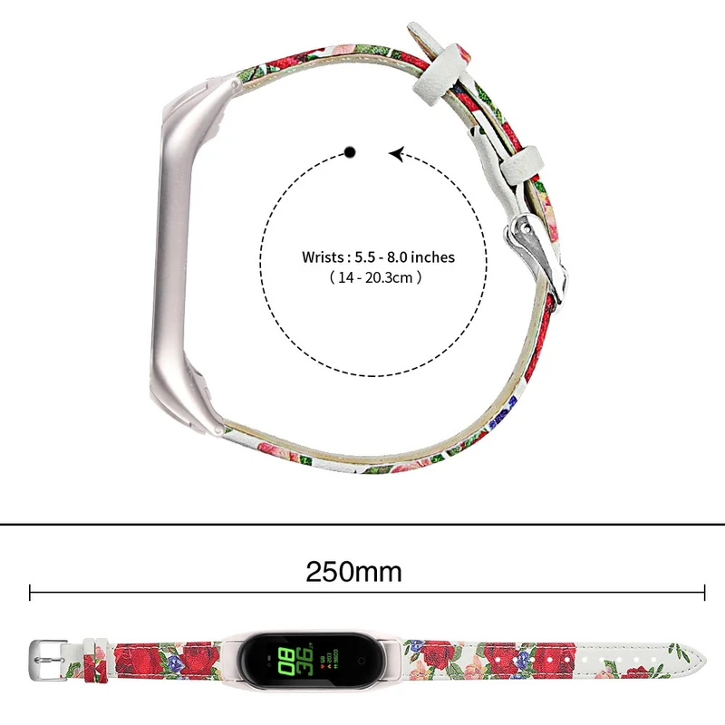 Sehr Robust Xiaomi Smart Band 8 Echtes Leder Armband