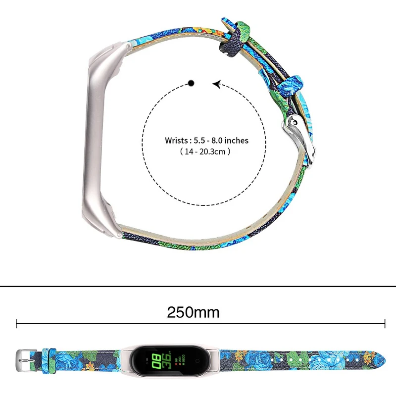 Sehr Robust Xiaomi Smart Band 8 Echtes Leder Armband