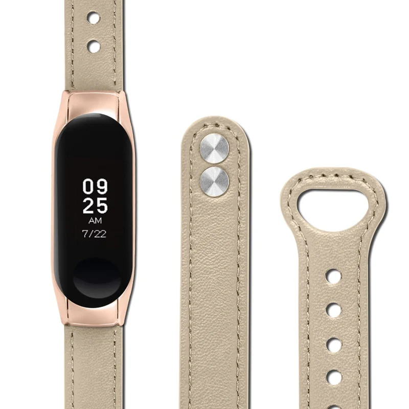 Mega Gut Xiaomi Smart Band 8 Echtes Leder Armband