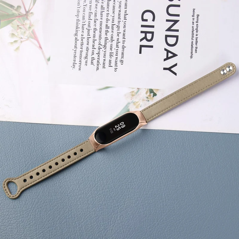 Mega Gut Xiaomi Smart Band 8 Echtes Leder Armband