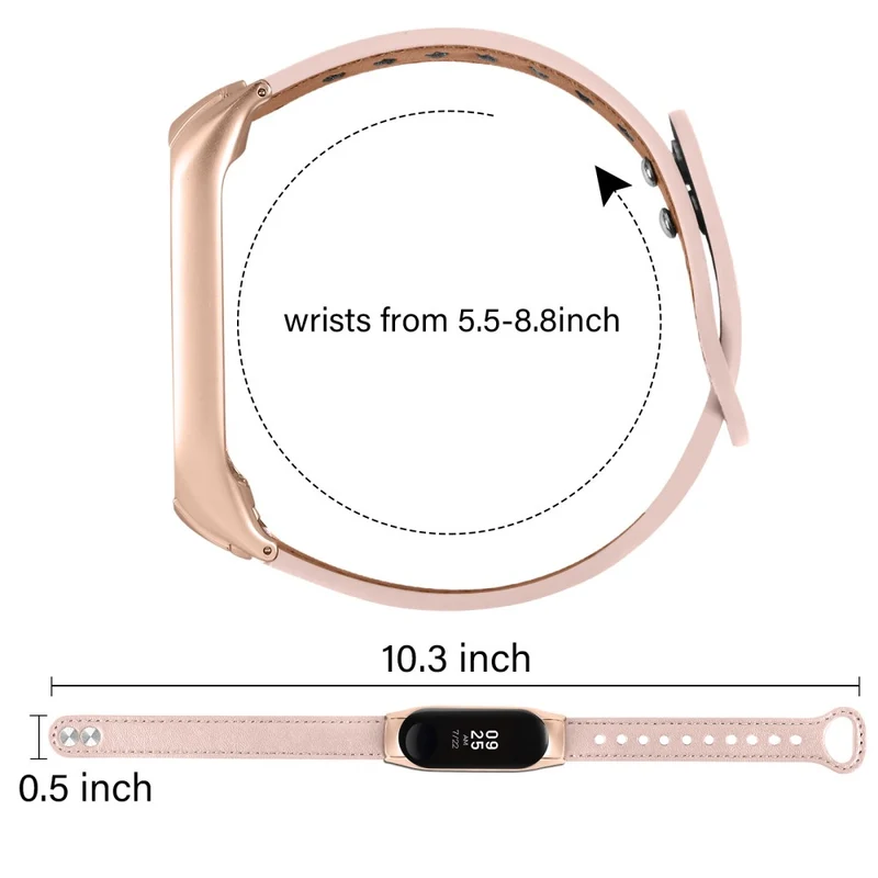 Mega Gut Xiaomi Smart Band 8 Echtes Leder Armband