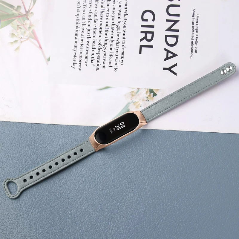 Mega Gut Xiaomi Smart Band 8 Echtes Leder Armband