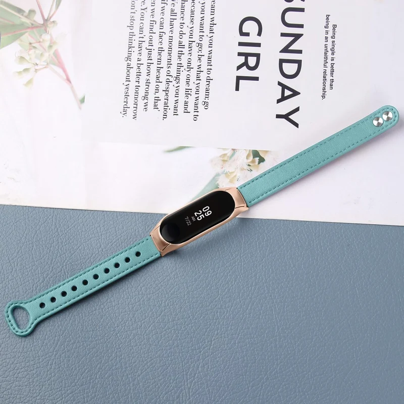 Mega Gut Xiaomi Smart Band 8 Echtes Leder Armband