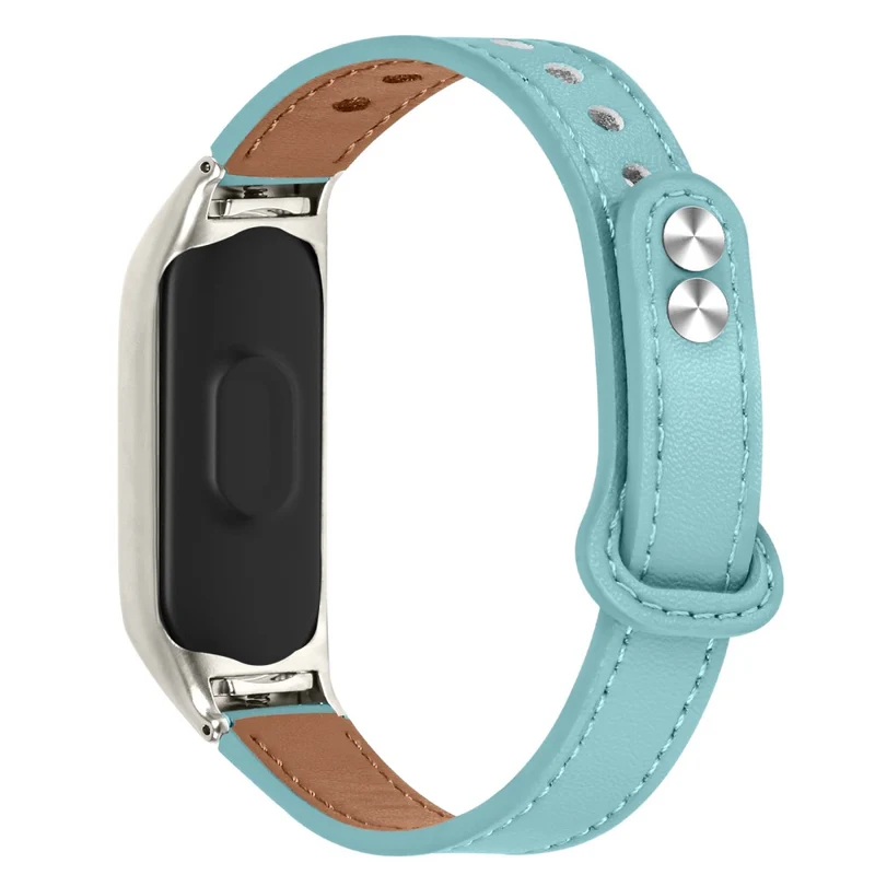Sehr Haltbar Xiaomi Smart Band 8 Echtes Leder Armband