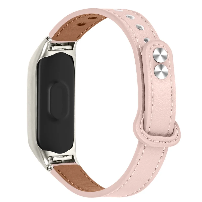 Sehr Haltbar Xiaomi Smart Band 8 Echtes Leder Armband