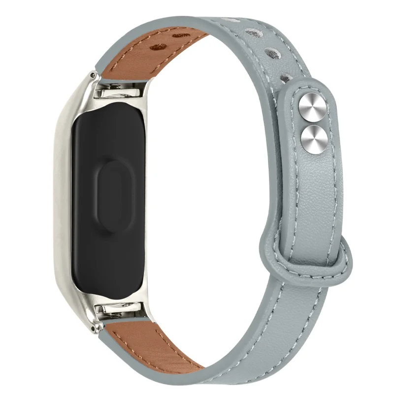Sehr Haltbar Xiaomi Smart Band 8 Echtes Leder Armband