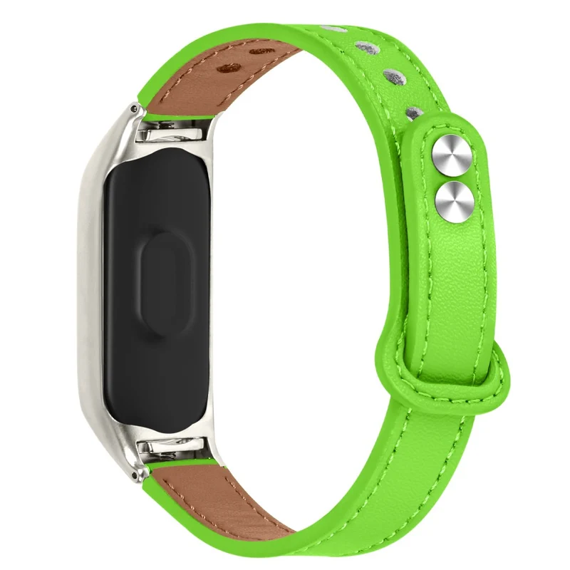 Sehr Haltbar Xiaomi Smart Band 8 Echtes Leder Armband