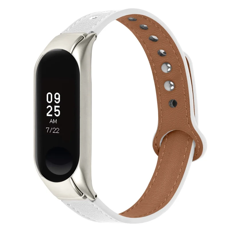 Sehr Haltbar Xiaomi Smart Band 8 Echtes Leder Armband