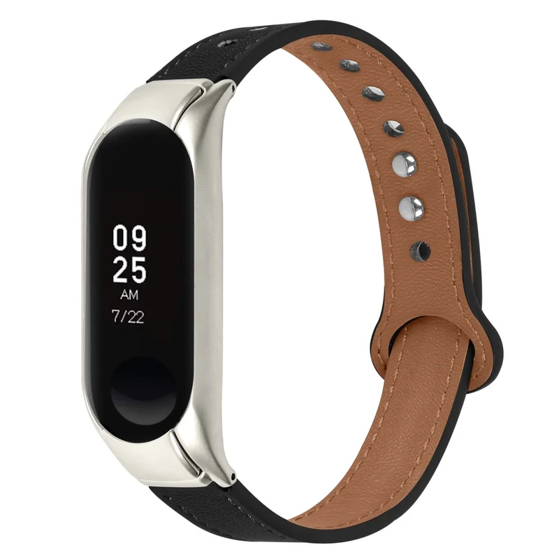 Sehr Haltbar Xiaomi Smart Band 8 Echtes Leder Armband