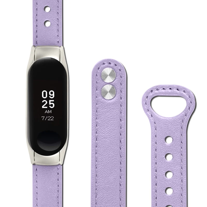 Sehr Haltbar Xiaomi Smart Band 8 Echtes Leder Armband