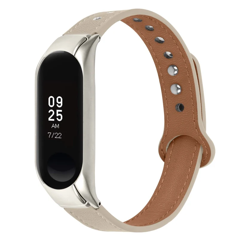 Sehr Haltbar Xiaomi Smart Band 8 Echtes Leder Armband