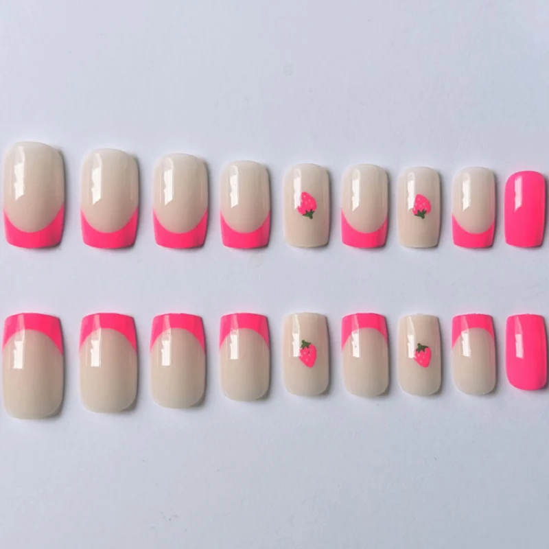 Stylische Acryl-Nagelkunst
