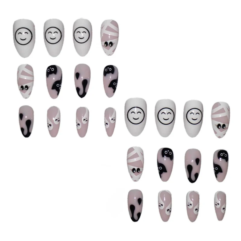 Halloween-Themen Spaß Nagelkunst Kit