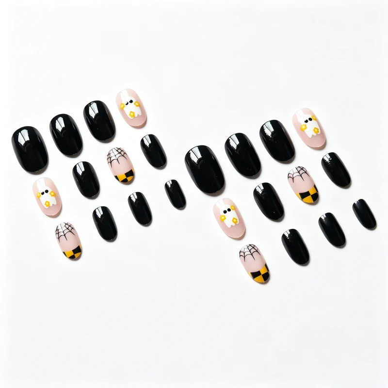 Halloween-Themen Dekorative Nagelkunst Set
