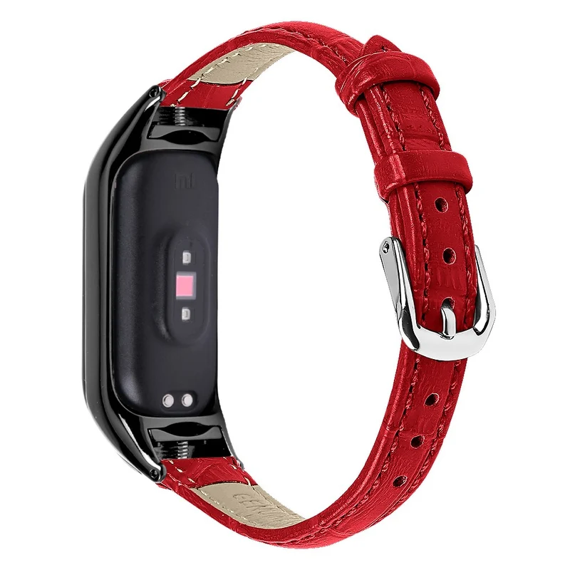 Sehr Modisch Xiaomi Smart Band 8 Echtes Leder Armband