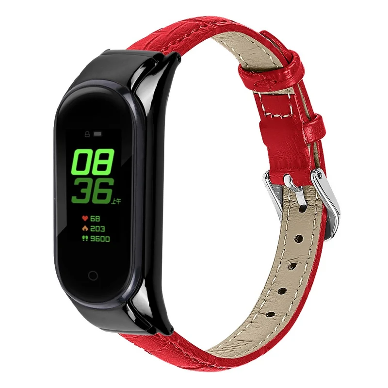 Sehr Modisch Xiaomi Smart Band 8 Echtes Leder Armband