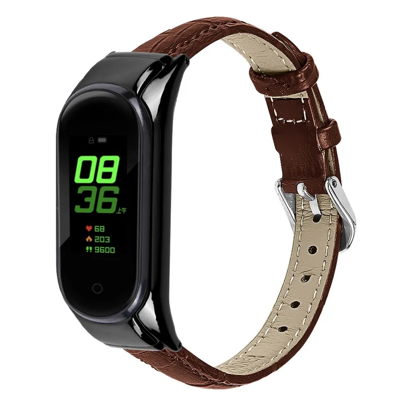 Sehr Modisch Xiaomi Smart Band 8 Echtes Leder Armband