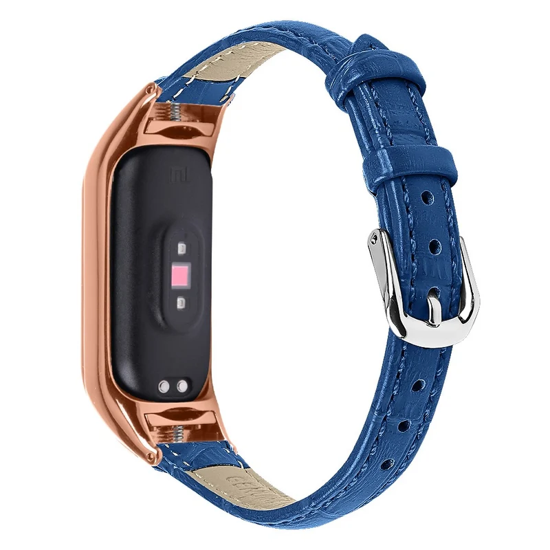 Absolut Modisch Xiaomi Smart Band 8 Echtes Leder Armband