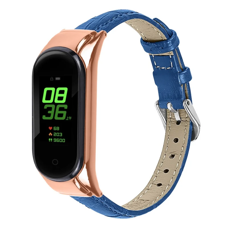 Absolut Modisch Xiaomi Smart Band 8 Echtes Leder Armband