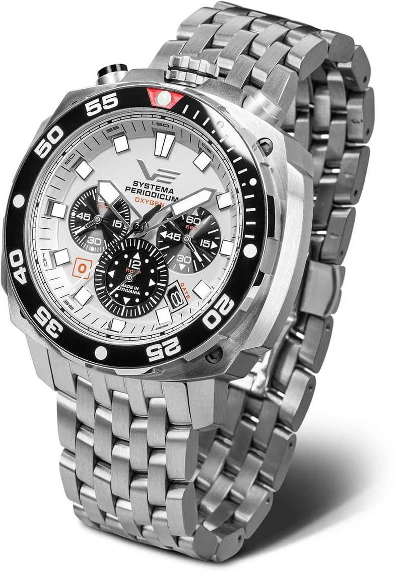 Vostok Europe Systema Periodicum VK67-650A722B Herrenuhr • Bullhead-Design • 20 ATM