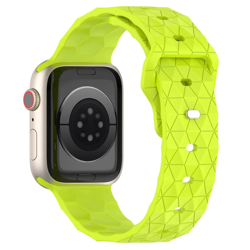 Apple Watch Series 8 (45mm) / Watch Ultra silicone football pattern strap