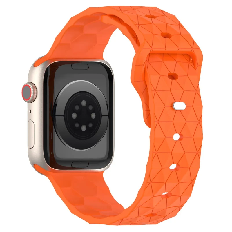 Apple Watch Series 8 (45mm) / Watch Ultra silicone football pattern strap