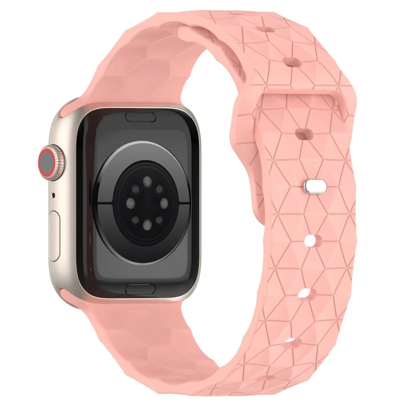 Apple Watch Series 8 (45mm) / Watch Ultra silicone football pattern strap