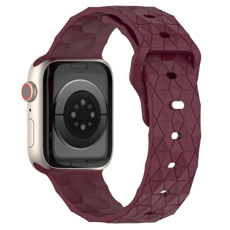 Apple Watch Series 8 (45mm) / Watch Ultra silicone football pattern strap