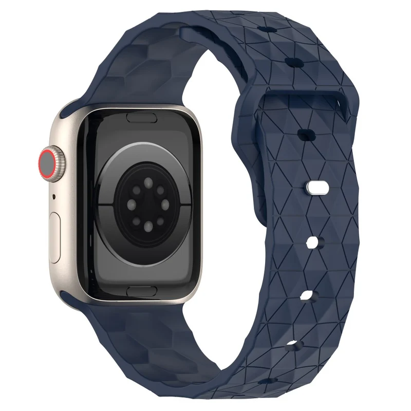 Apple Watch Series 8 (45mm) / Watch Ultra silicone football pattern strap