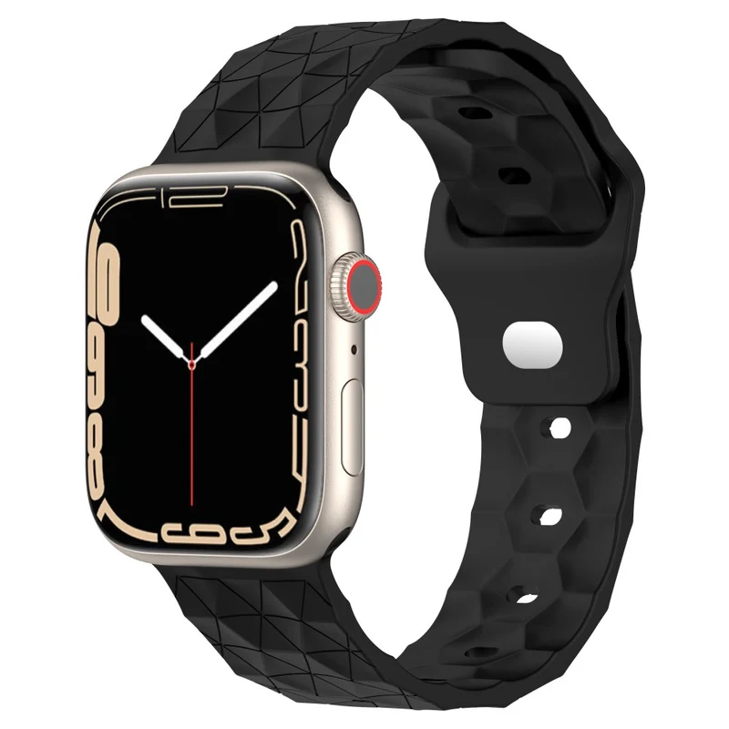 Apple Watch Series 8 (45mm) / Watch Ultra silicone football pattern strap