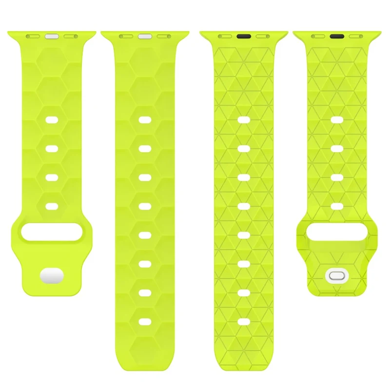 Apple Watch Series 8 (45mm) / Watch Ultra silicone football pattern strap