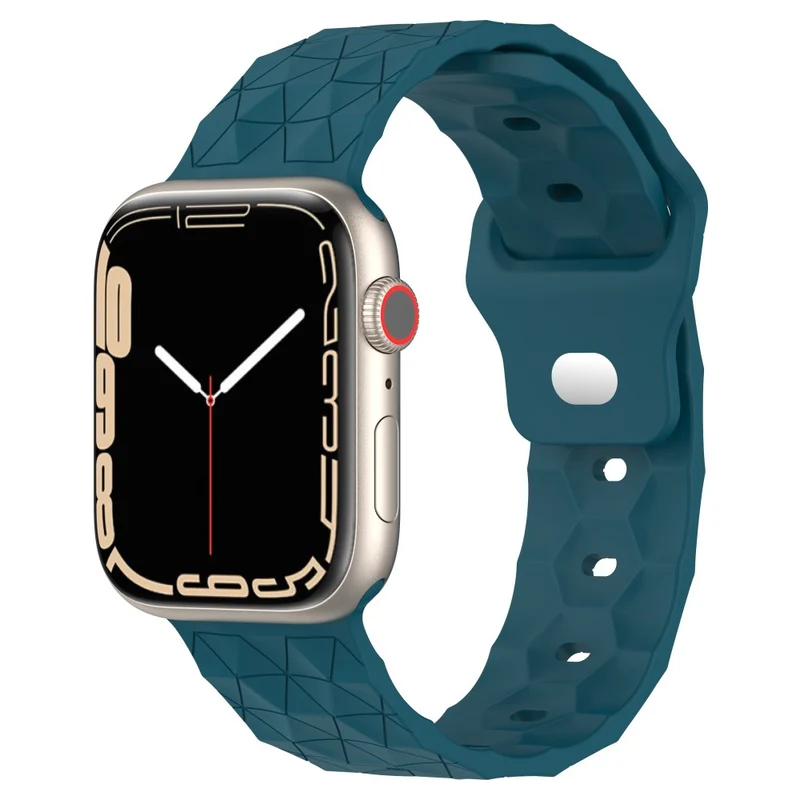 Apple Watch Series 8 (45mm) / Watch Ultra silicone football pattern strap