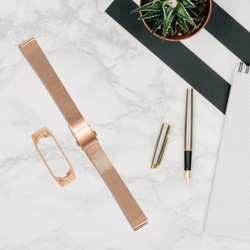 Xiaomi Smart Band 8 milanese stainless steel strap