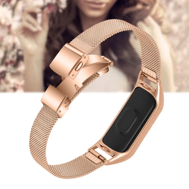 Xiaomi Smart Band 8 milanese stainless steel strap