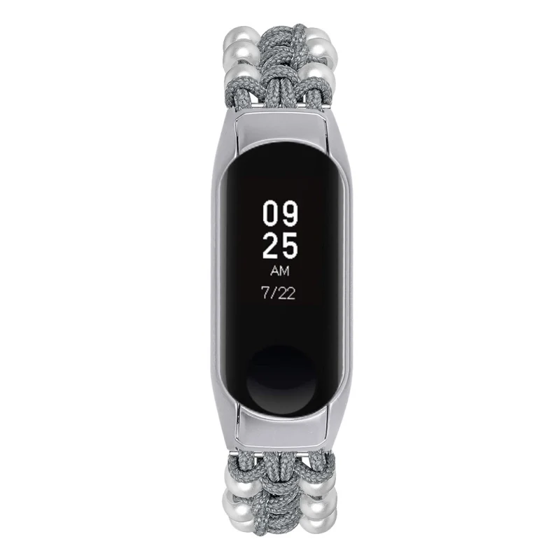 Xiaomi Smart Band 8 faux pearl décor nylon strap - Colorful