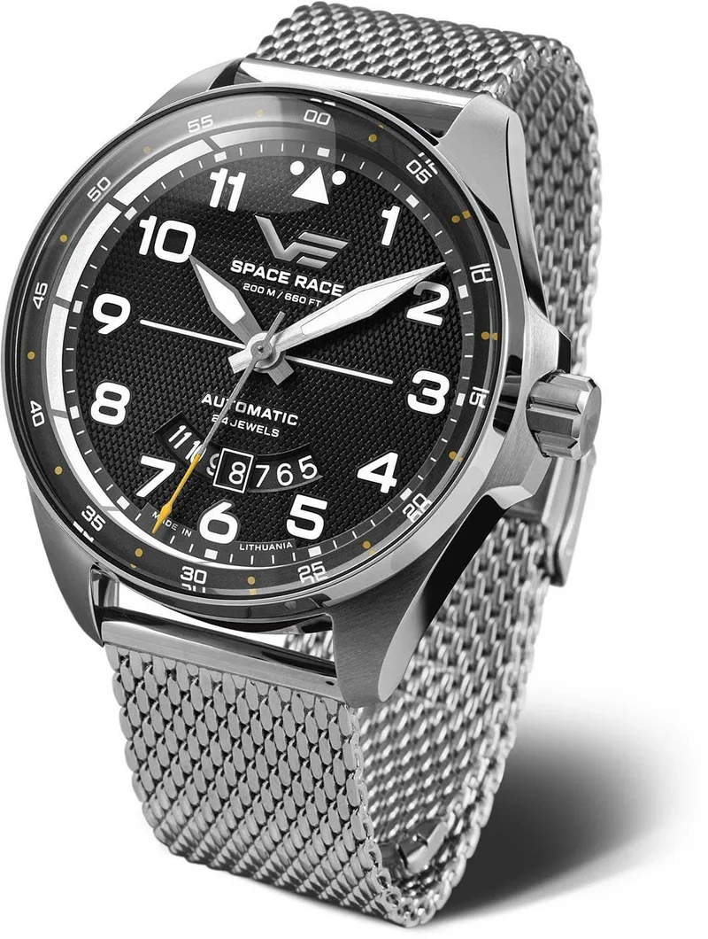 Vostok Europe Space Race YN55-325A745B Herrenuhr • K1-Sicherheitsglas • 200m Wasserdicht